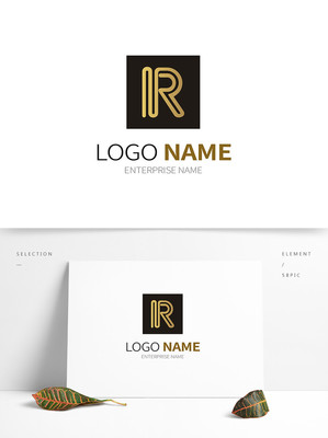 r字母logo设计欣赏,r字母创意logo设计