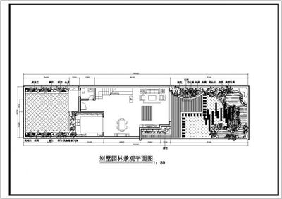 景观别墅平面设计图,景观别墅设计案例